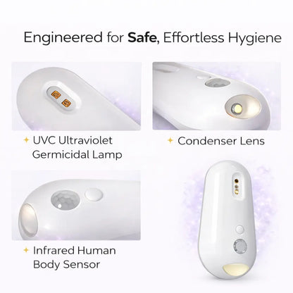 Self Cleaning UV Toilet Sanitizer & Night Light Nolara