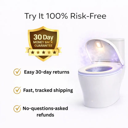 Self Cleaning UV Toilet Sanitizer & Night Light Nolara